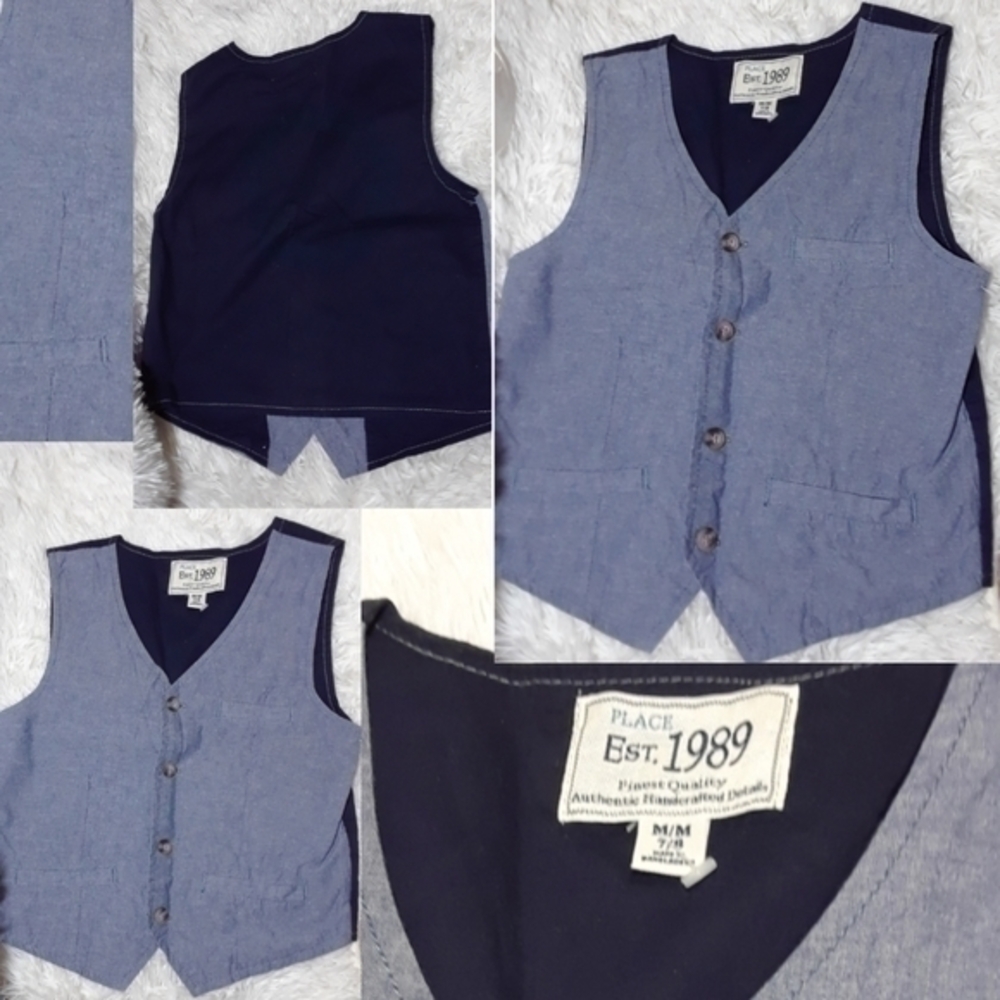 ☄The Children's Place Button Front Vest
